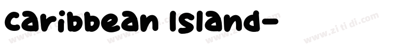 Caribbean Island字体转换